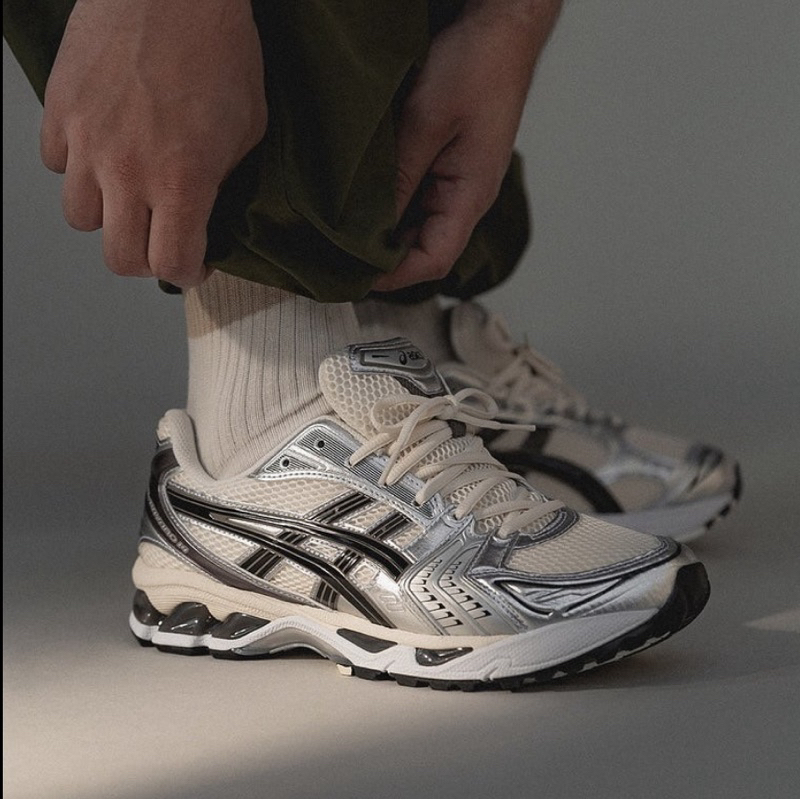 (สินค้าพร้อมส่ง🚛)Asics Gel-Kayano 14 “Cream Black”รับประกันสินค้า 💯%
