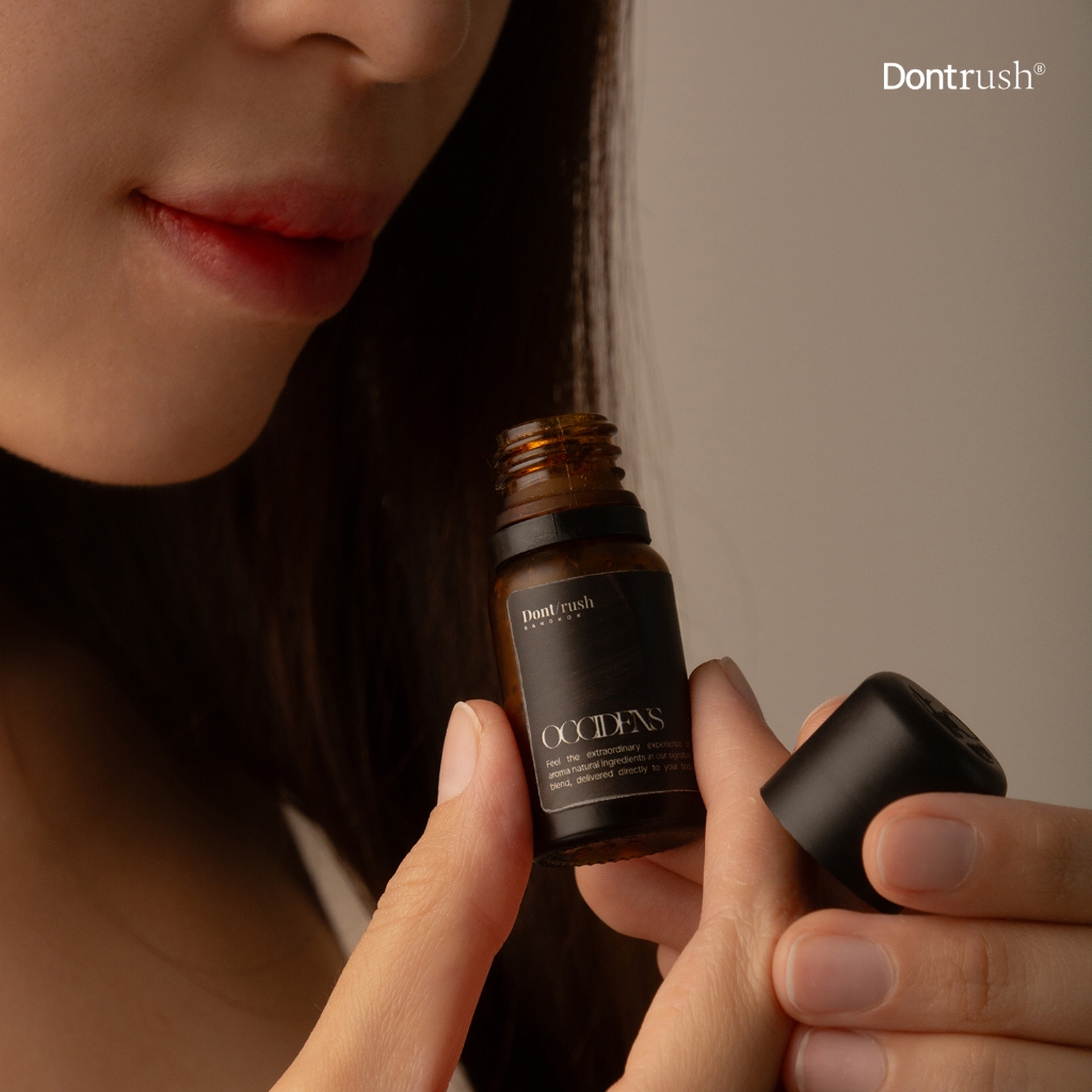 Dontrush สมุนไพรหอมส้มโอมืออโรม่าแบบพกพา - Aroma Natural Nasal Herbal
