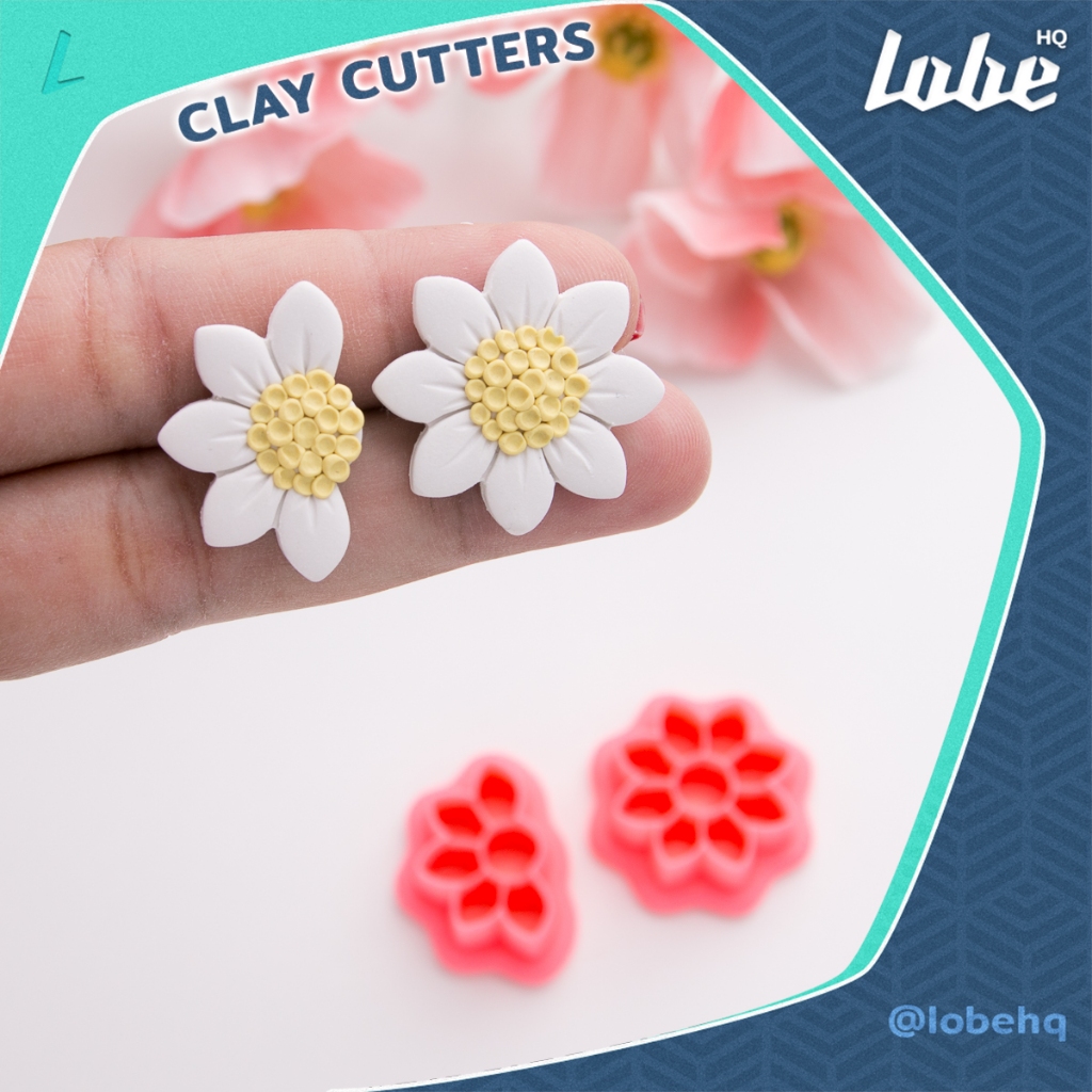 Flower Shape G Polymer Clay Cutter/ Clay Tools / แม่พิมพ์กดดินโพลิเมอร์รูปทรงดอกไม้