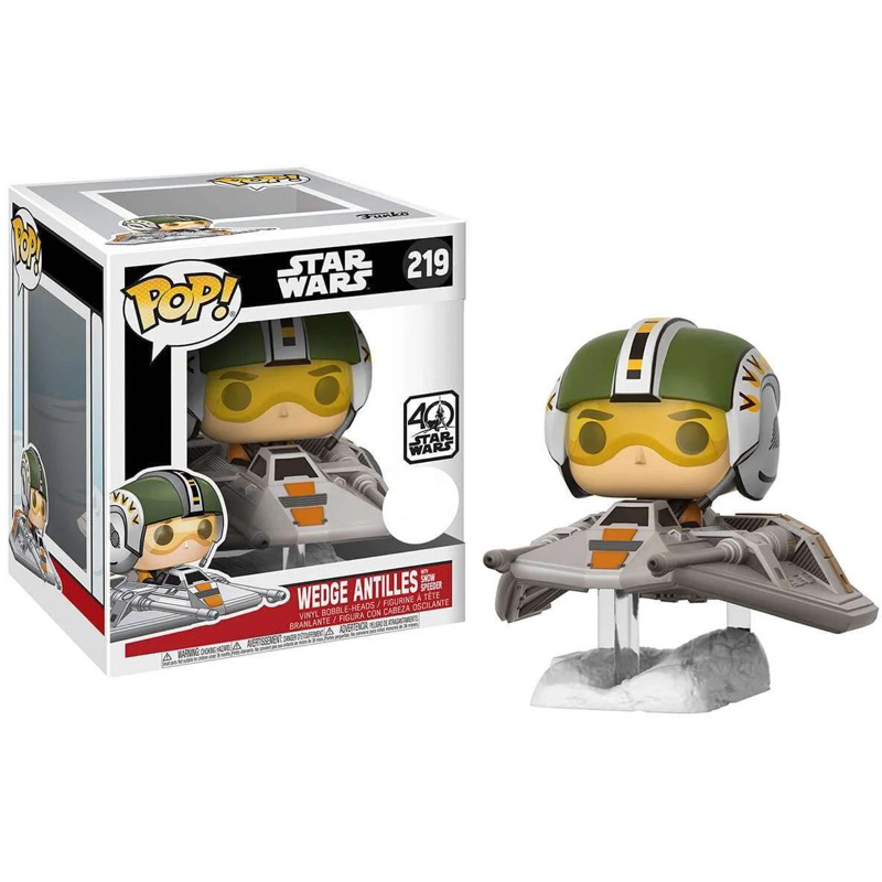 Funko Pop Wedge Antilles With Snow Speeder Star Wars Exclusive 219