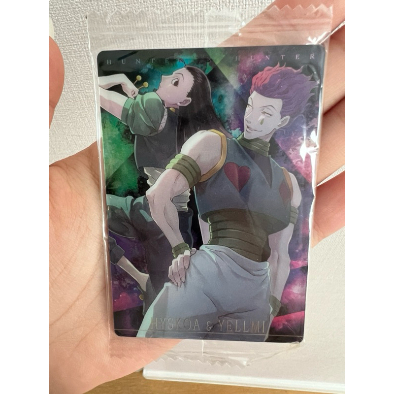 การ์ดสุ่มฮิโซกะ + อิลุมิ hisoka illumi card hxh