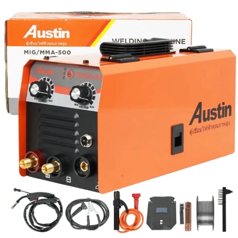 Austin ตู้เชื่อมไฟฟ้า MIG|MMA-355 เครื่องเชื่อมไฟฟ้า 2 ระบบ