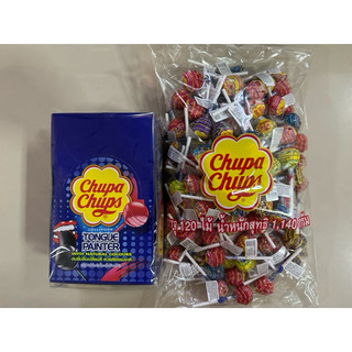 จูปาจุ๊ปส์ ไม้5บาท 1กล่องมี50ไม้ ถุงใหญ่มี120ไม้