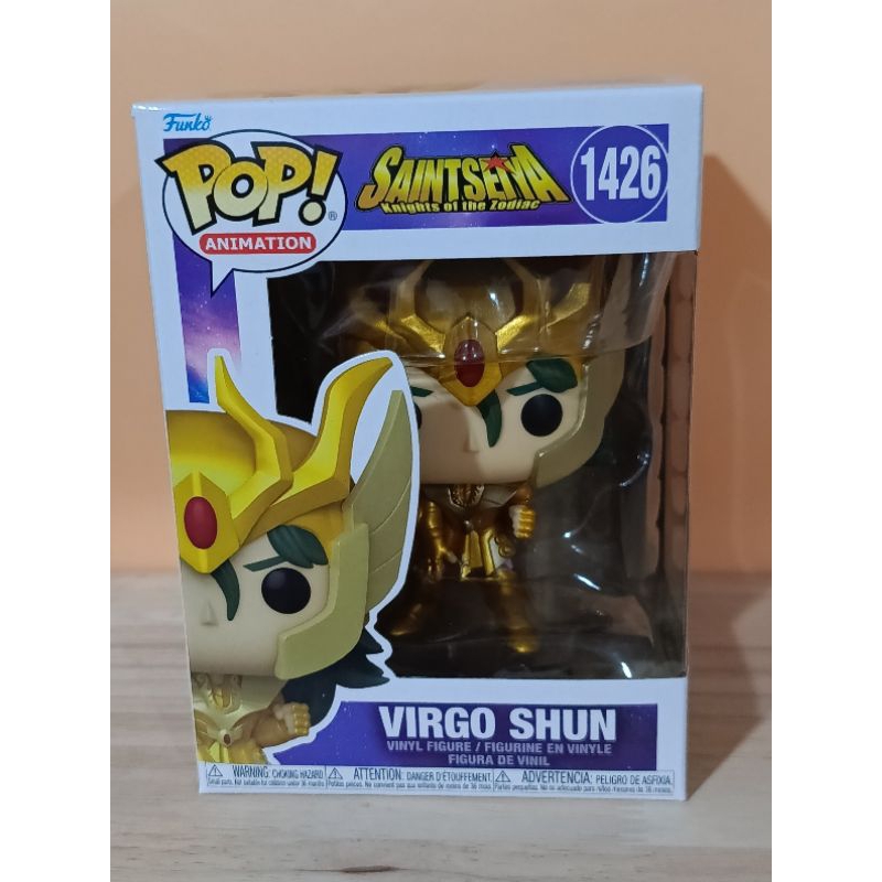Funko Pop! : Saint Seiya Knights of the Zodiac - Virgo Shun [ กล่องสินค้า - 9/10 ]