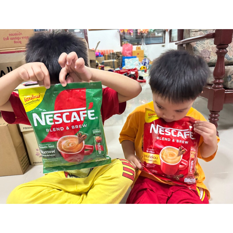 เนสกาแฟขนาด 20 ซอง /18ซ. Nescafe Blend&Brew