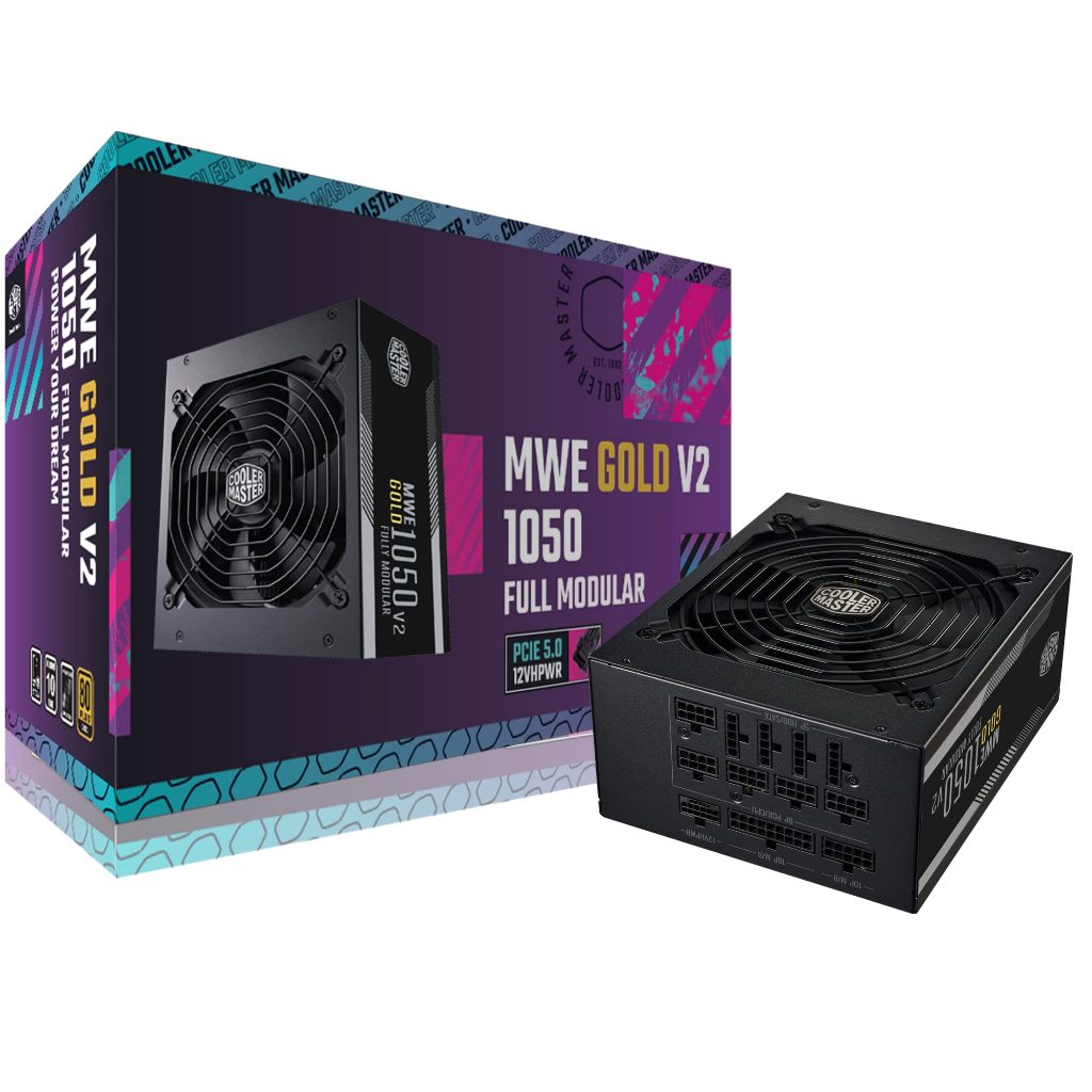 Cooler Master MWE GOLD 1050W - V2 พาวเวอร์ซัพพลาย