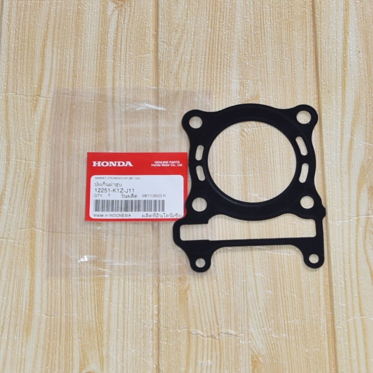 ประเก็นฝาสูบ GASKET,CYLINDER HY(BF 150) PCX160 ปี2021-2023 แท้ศูนย์ฮอนด้า ราคา/1ชิ้น 12251-K1Z-J11