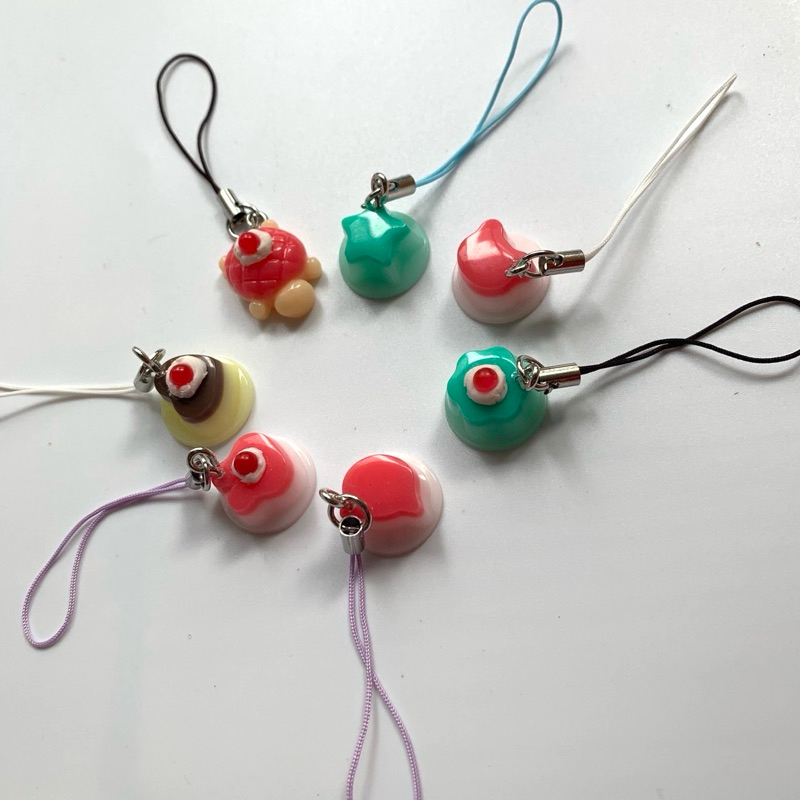 🧁🍮พวงกุญแจขนมจิ๋ว2️⃣อาหารจิ๋ว น่ารัก 🍮🧁