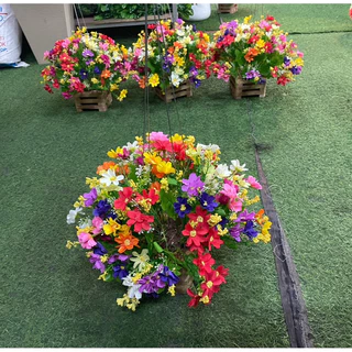 💐🌼 กระเช้าเดซี้สีเหลี่ยม