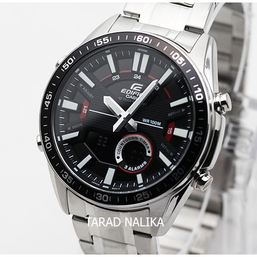 นาฬิกา CASIO Edifice chronograph EFV-C100D-1AVDF (ประกัน cmg)