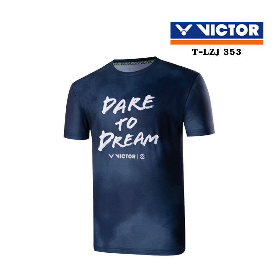 VICTOR เสื้อกีฬาแบดมินตัน แขนสั้น รุ่น T-LZJ 353