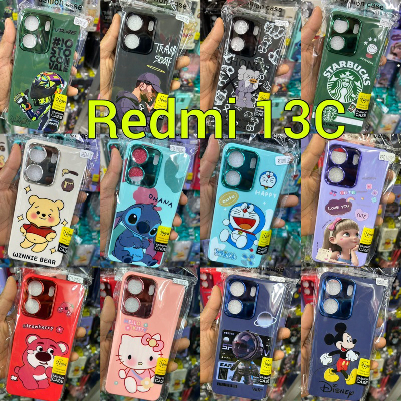 CASE เคส xiaomi REDMI 13C.4g  กำมะหยี่ ลายการ์ตูน & TPU ลายการ์ตูน & 3D ลายการ์ตูน📮✅