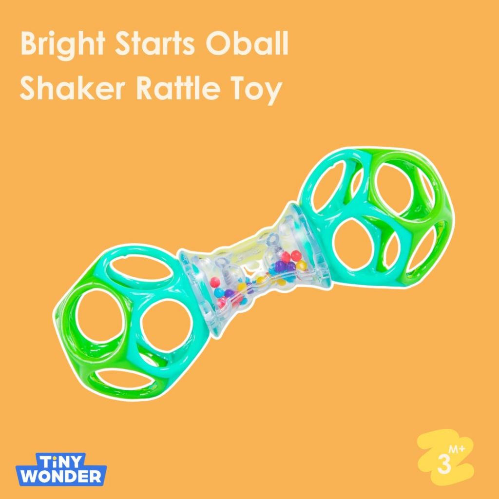 Bright Starts Oball Shaker Rattle Toy