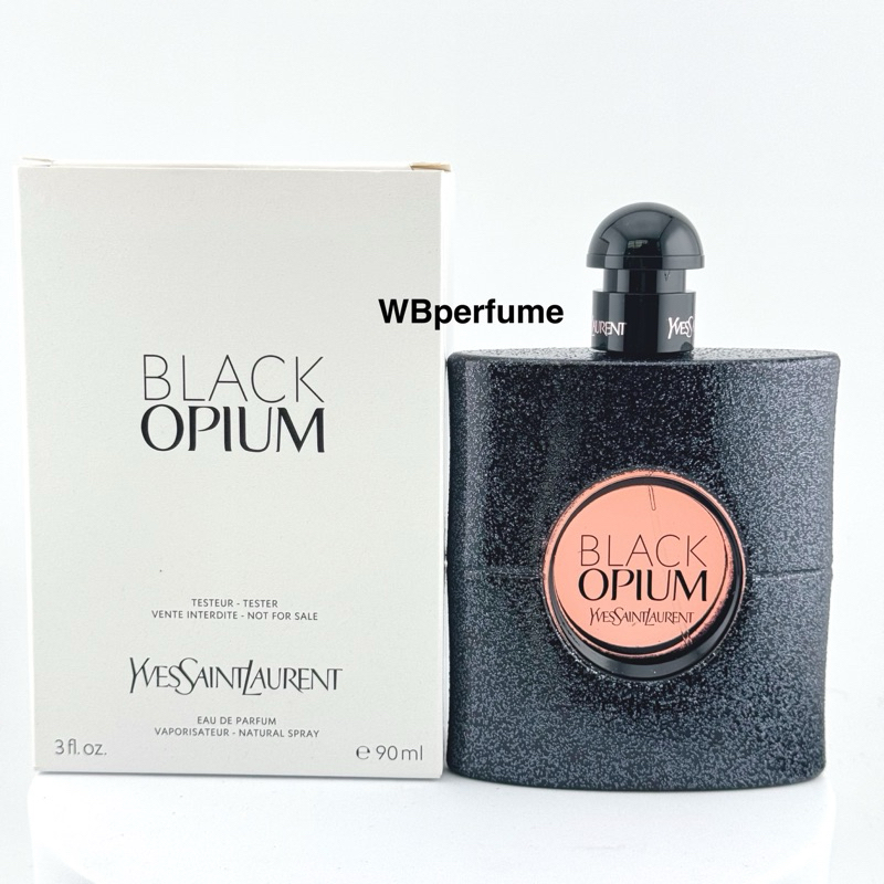 น้ำหอมแท้100% YVES SAINT LAURENT OPIUM BLACK EDP 90ml TESTER