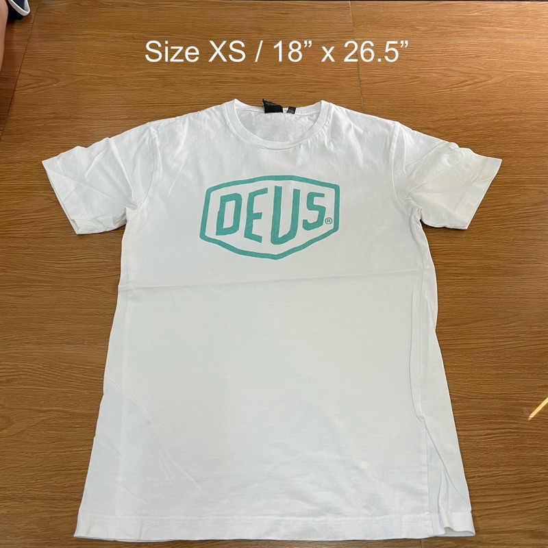 เสื้อยืด มือสอง DEUS  EX Machina Motorcycles  ไบค์เกอร์ มอไซค์  ของแท้