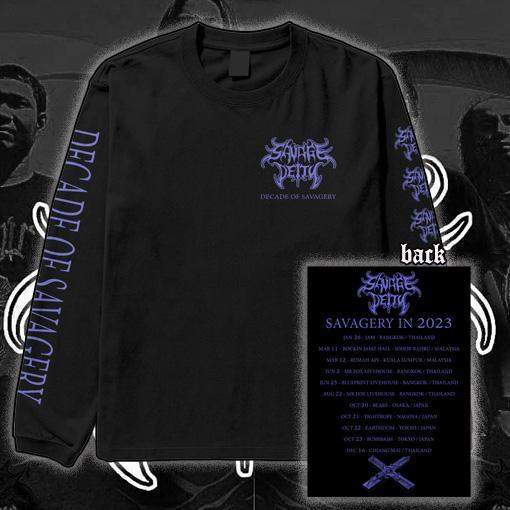 SAVAGE DEITY “SAVAGERY IN 2023” LS