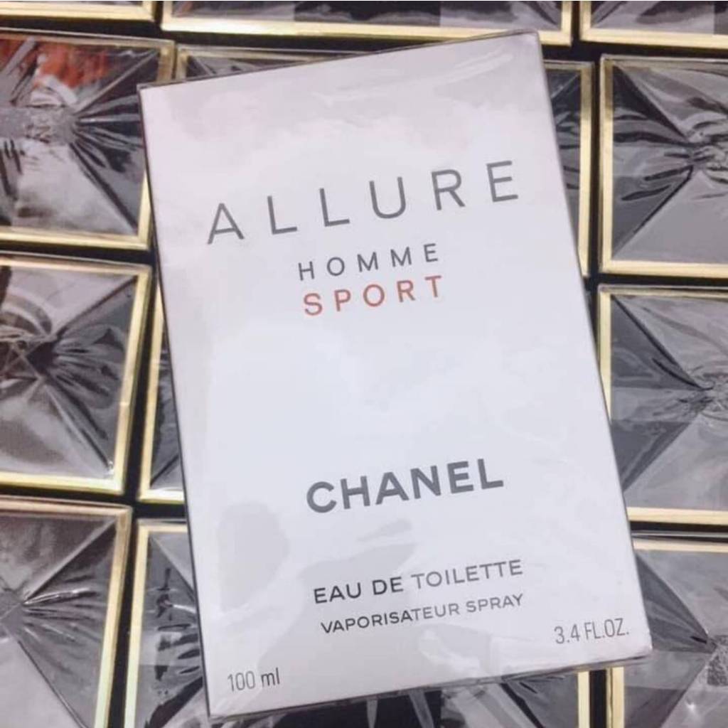 ของแท้ 💯% น้ำหอม Chanel Allure Homme Sport EDT 100 ml. *กล่องซีล*