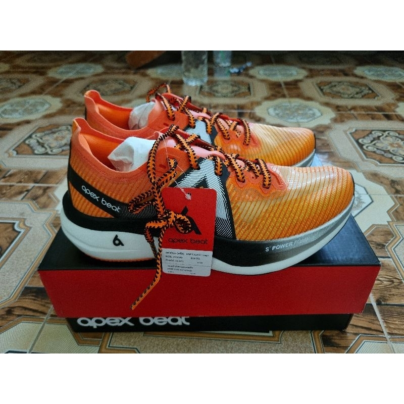 apex beat swift สีส้ม ไซด์ 8.5 us มือ 1
