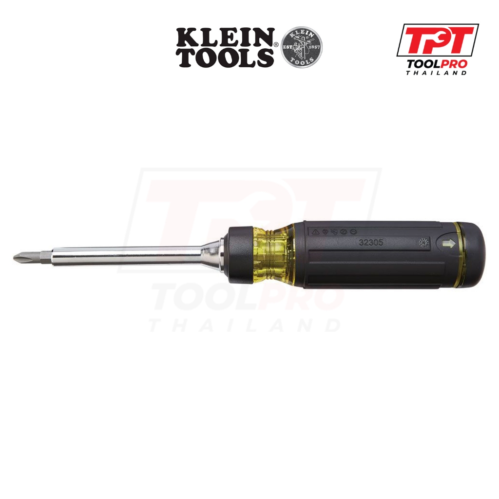 Klein Tools ไขควงกรอกแกรก 15in1 Ratcheting Screwdriver (32305)