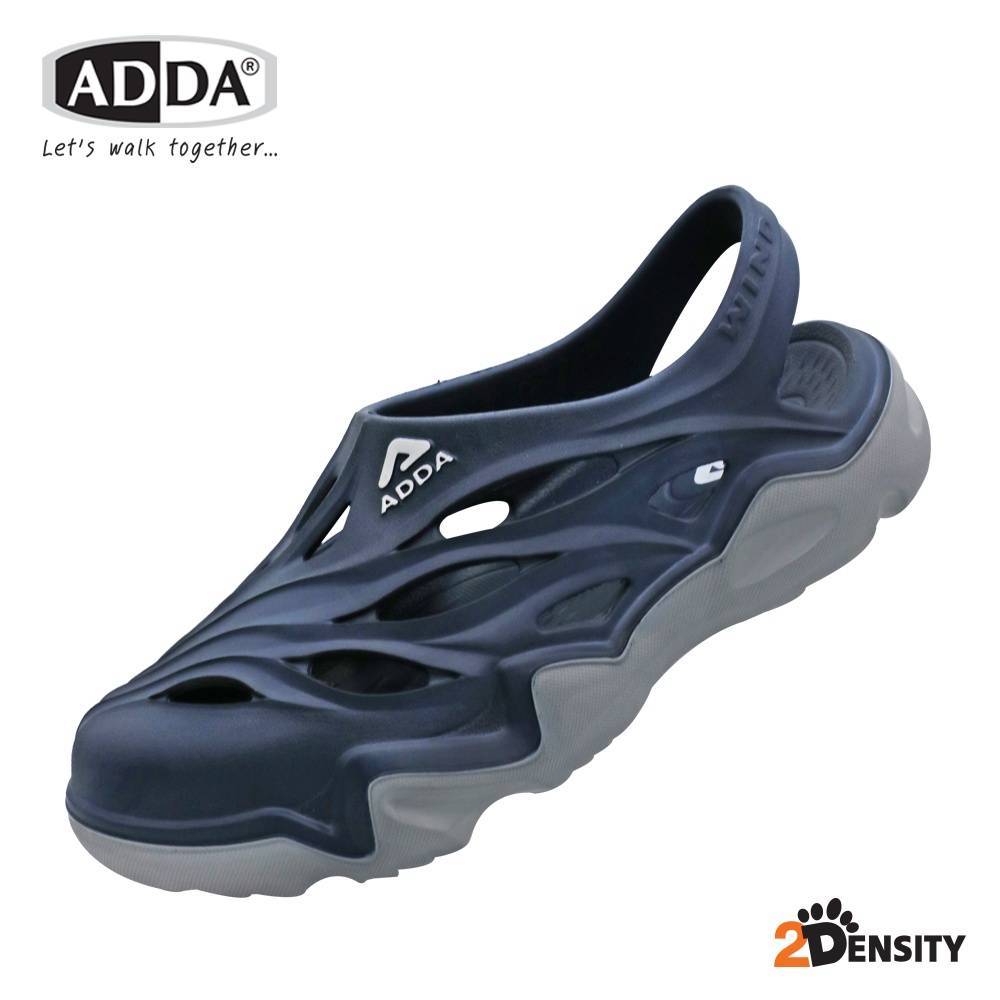Size 4-11 : New ADDA Wind รองเท้าแตะ ลำลอง ผู้ชาย,ญ แบบสวมหัวโต รัดส้น 5TD75W1 และ M1 พร้อมส่งด่วน
