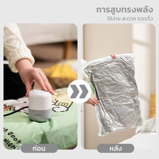 Naju เครื่องสูบลมไฟฟ้า ปั๊มลมถุงสูญญากาศ สูบลมเร็ว1นาที พกพาง่าย สำหรับจัดเก็บเสื้อผ้า