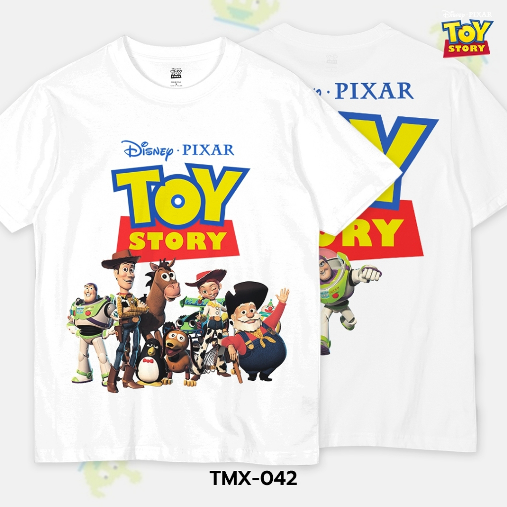 Power 7 Shop เสื้อยืดการ์ตูน Toy Story ลิขสิทธิ์แท้ DISNEY (TMX-042)