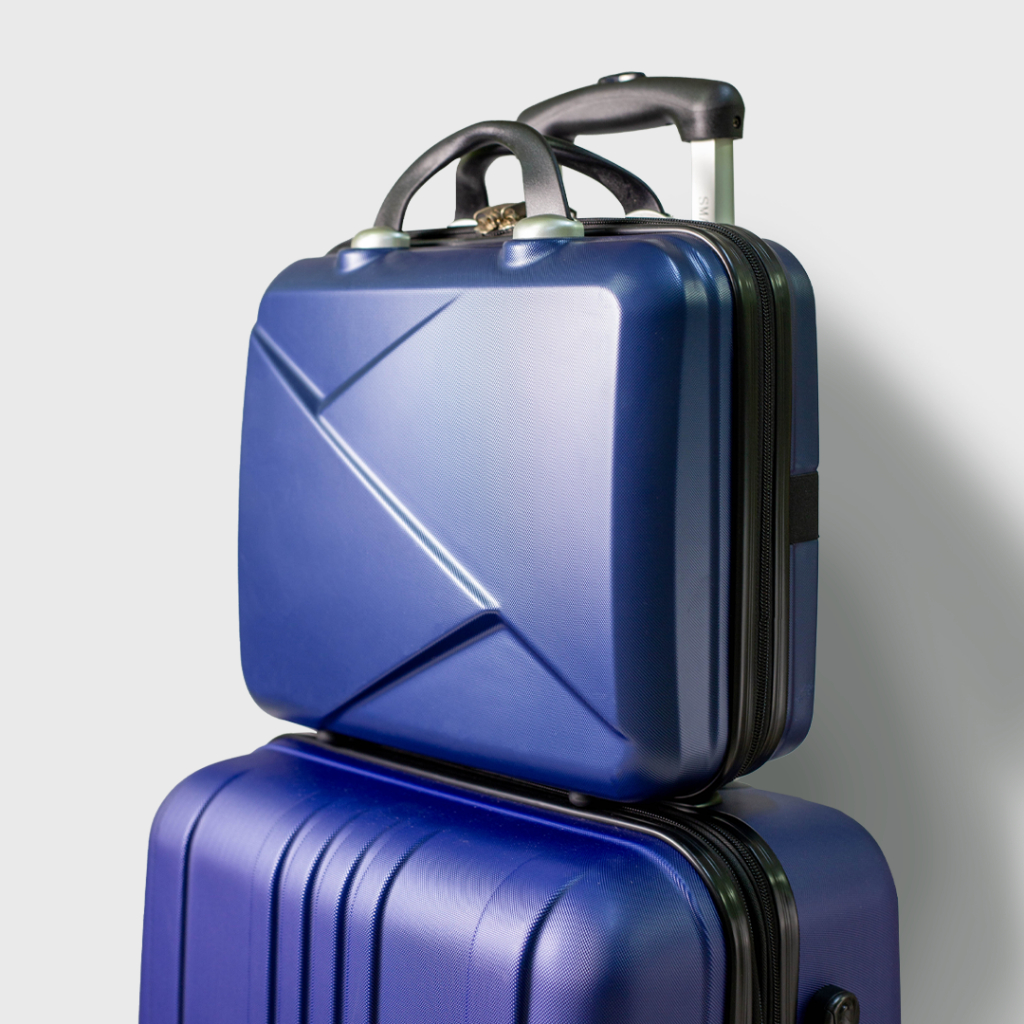 กระเป๋าลูก กระเป๋าเดินทางใบเล็กถือขึ้นเครื่อง สีน้ำเงิน สีม่วง ผลิตในไทย