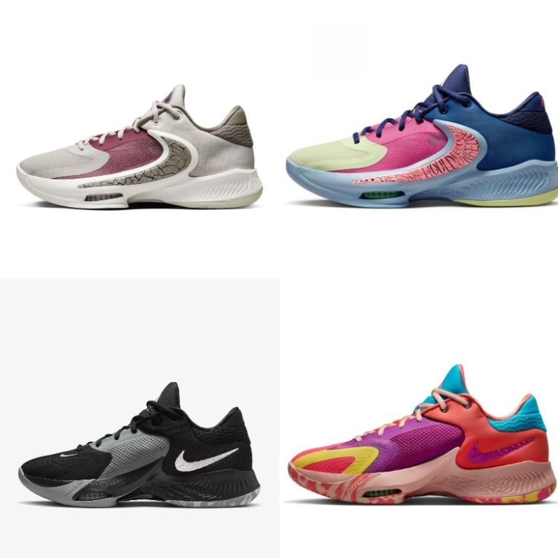 Nike Zoom Freak 4 รองเท้าบาสเกตบอล รองเท้าบาส ลิขสิทธิ์แท้ กล่องป้ายครบ freak4