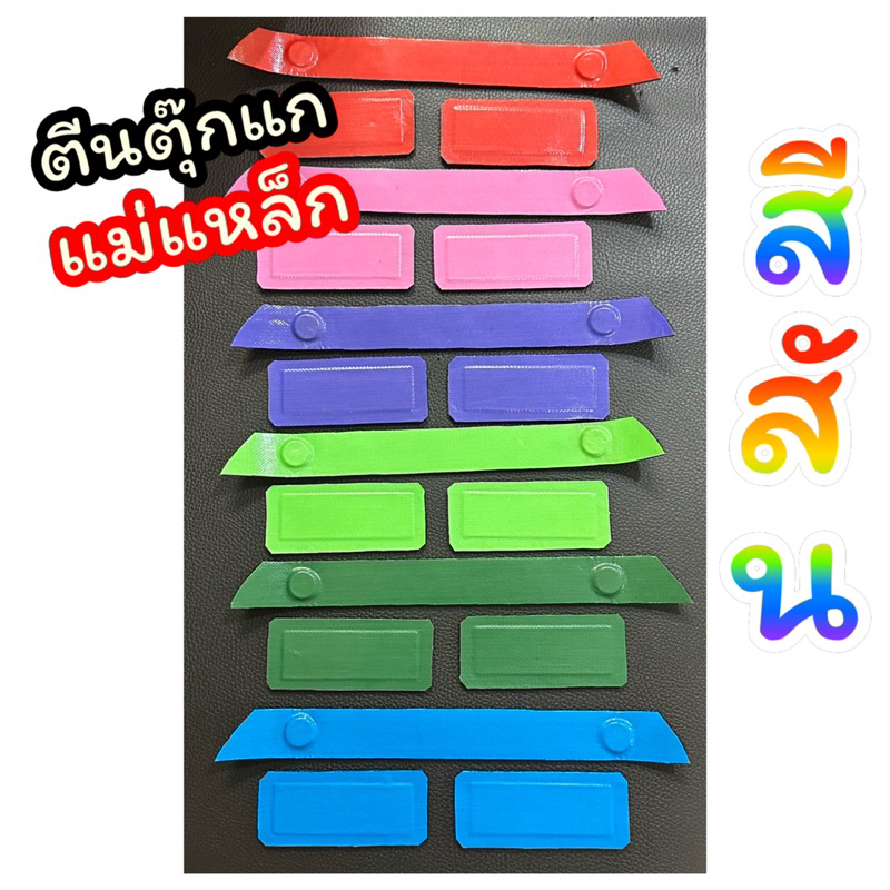 ถนอมตีนตุ๊กแกแบบแม่เหล็ก FREITAG สีสัน 🌈