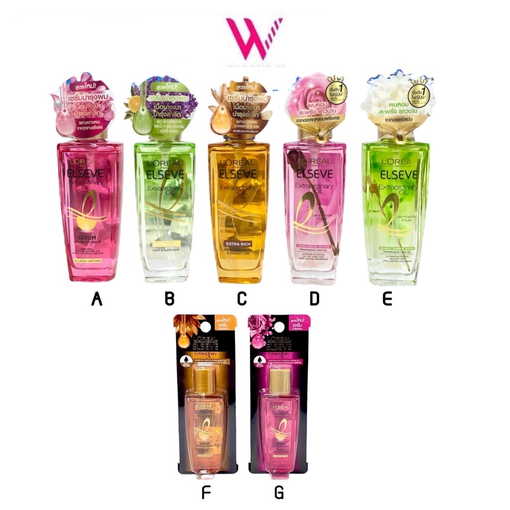 L'oreal Paris Elseve Extraordinary Oil 100ml./30ml. ลอรีอัล ปารีส เอลแซฟ เอ็กซ์ตรอว์ดินารี่ ออยล์