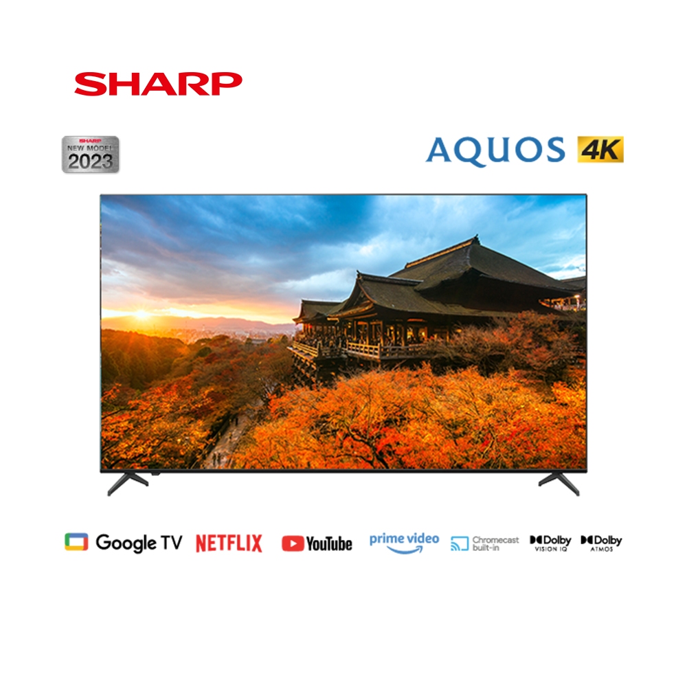 SHARP TV 4K Ultra HD ขนาด 75 นิ้ว รุ่น 4T-C75FJ1X รับประกัน 1 ปี