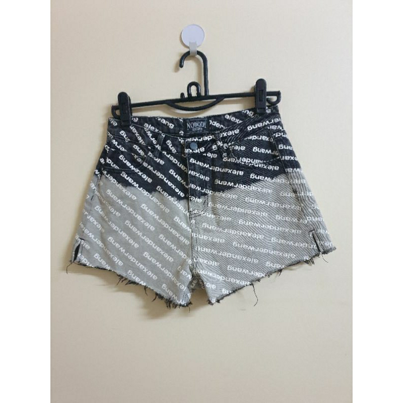 alexander wang กางเกงยีนส์แฟชั่น งาน copy