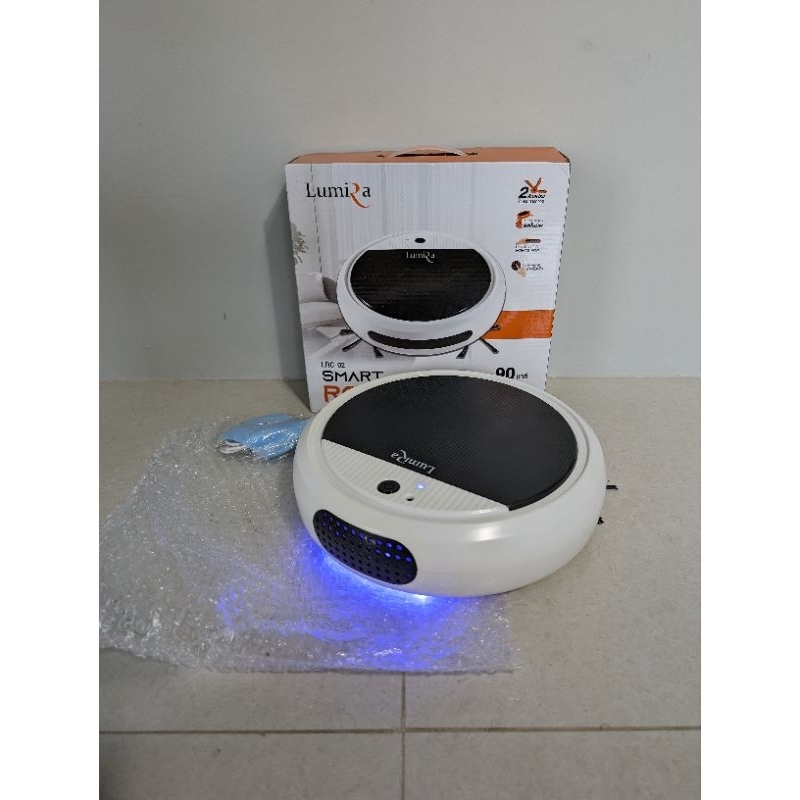 หุ่นยนต์ดูดฝุ่น RumiRa LRC-02 Smart ทำงานต่อเนื่อง 90 นาทีเดินดูดฝุ่นอัตโนมัติ