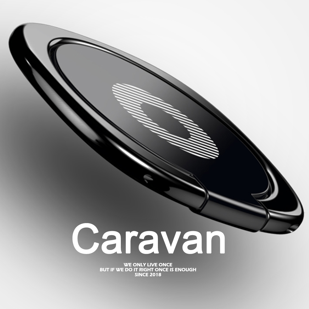 Caravan Crew แหวนติดโทรศัพท์ คล้องนิ้ว ตั้งพื้น Universal 360 Phone Ring Bracket Holder Stand