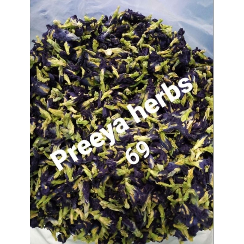 ดอกอัญชันแห้ง Butterfly pea 1 kg