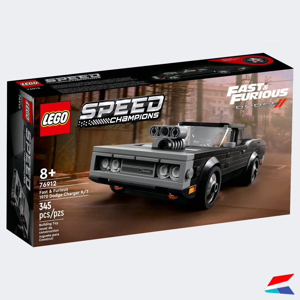 LEGO Speed Champions 76912 Fast & Furious 1970 Dodge Charger R/T ของแท้