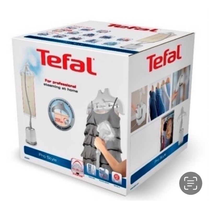 Tefal เตารีด เครื่องรีดไอน้ำถนอมผ้า กำลังไฟ 1800 วัตต์ ความจุแท้งก์น้ำ 1.5 ลิตร รุ่น IT3440T0 สีดำ ข