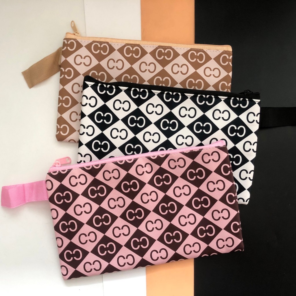 (ยกโหล 12 ชิ้น) No.216  กระเป๋า กระเป๋าเอนกประสงค์ สุ่มลาย มีลายมากกว่าในรูป