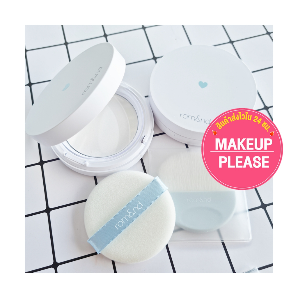 ส่งช้า‼คืนเงิน ส่งไว 24ชม. rom&nd Better Than Finish 12g แป้งอัดแข็ง คุมมัน เบลอรูขุมขน #powder #pact