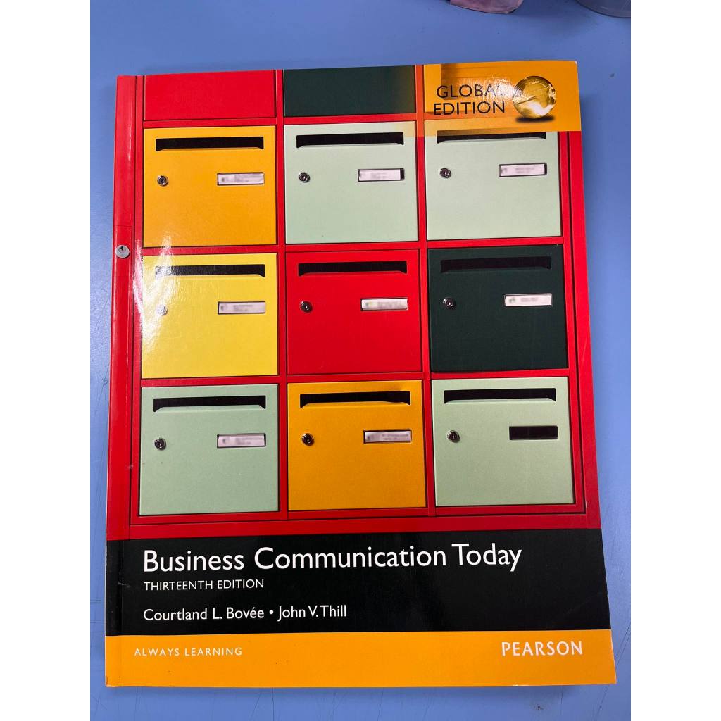 BUSINESS COMMUNICATION TODAY (GLOBAL EDITION) (9781292099866)