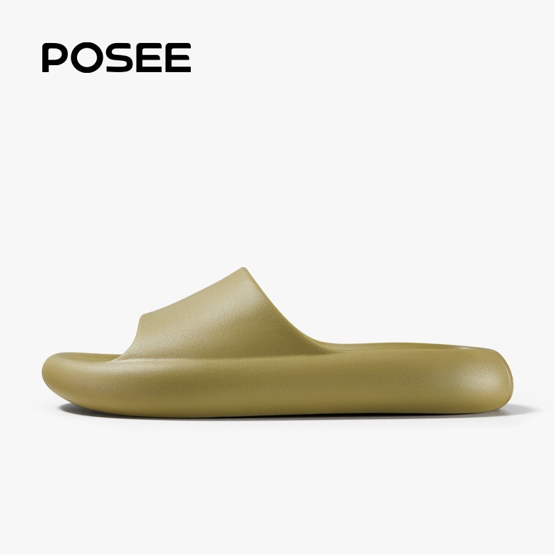 【Wholesale】ReadyStock POSEE รองเท้านิ่มเหมือนเหยียบขี้ RMAXPRO38° รองเท้าแตะนุ่ม Cloud Slippers รองเท้าแตะกันลื่นP17502S