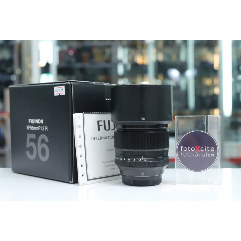 Fujinon XF 56mm F1.2 R สภาพดีมาก 9.5/10 ครบกล่องอดีตประกันศูนย์