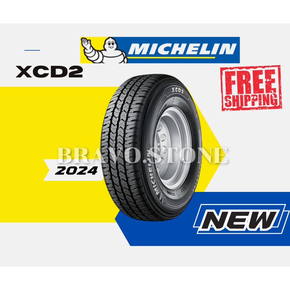 ส่งฟรี MICHELIN รุ่น XCD2 225/75 R14 225/75 R15 ยางใหม่ปี 2024🔥(ราคาต่อ 1 เส้น) แถมฟรีจุ๊บลมยาง✨✅✅