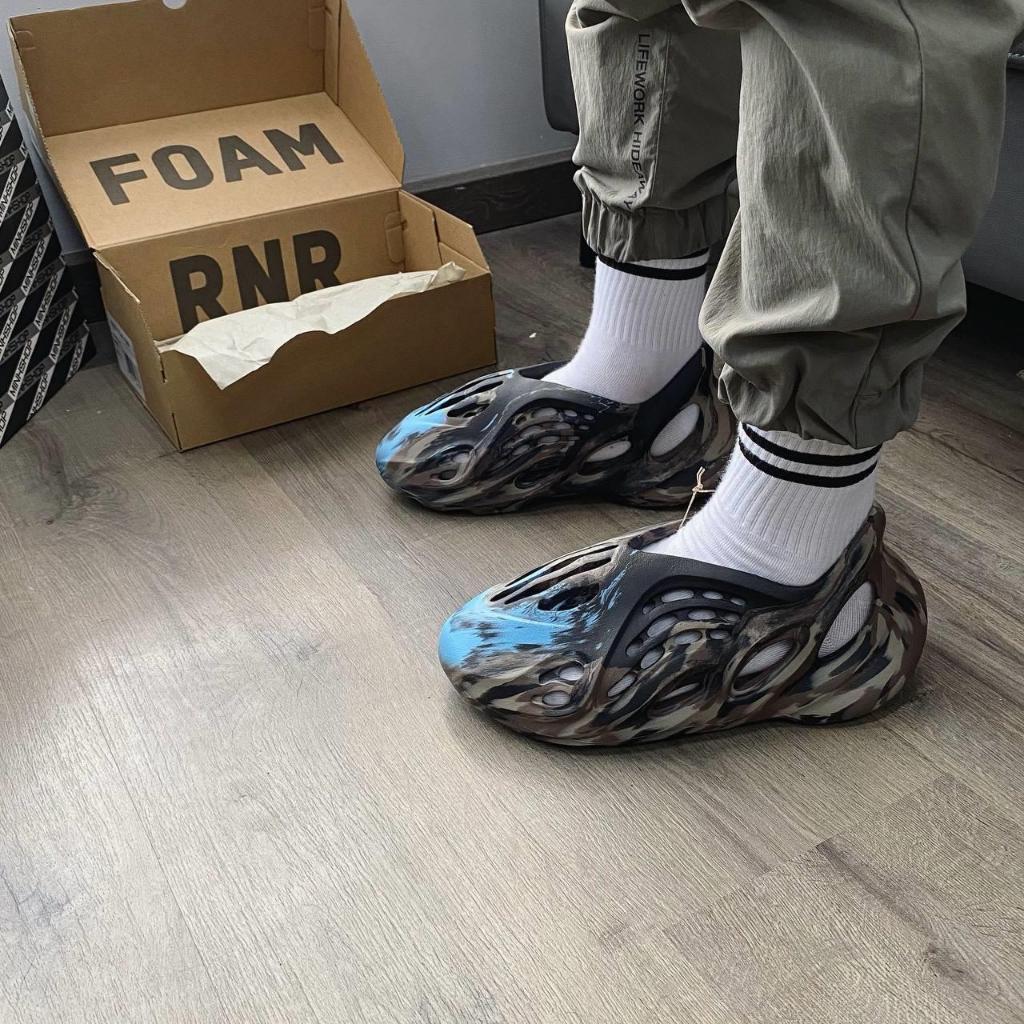 adidas YEEZY Foam Runner "Onyx" "Mx Cinder" "Clay Taupe" "Carbon" "Stone Salt" ของแท้ 100%