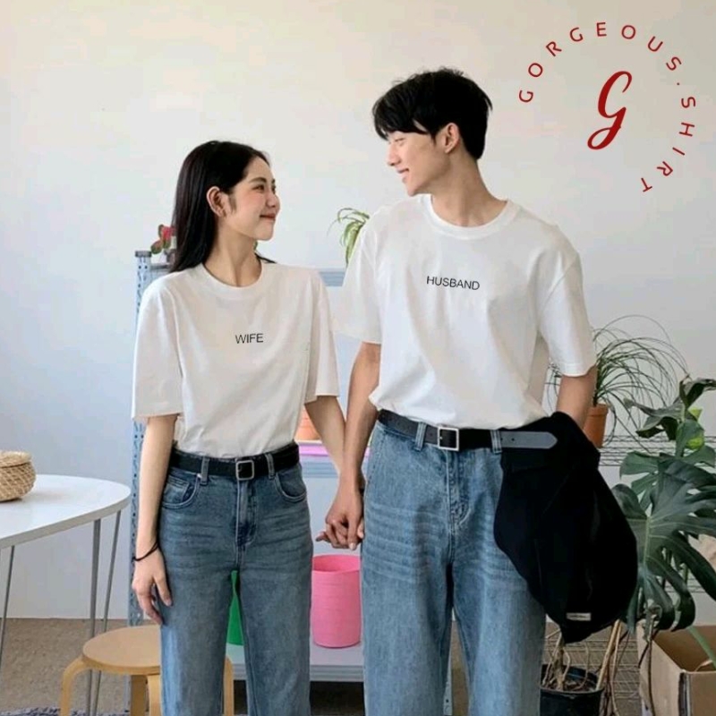 💕💕เสื้อ husband wife เสื้องานแต่ง แต่งงาน💕💕 เสื้อคู่ เสื้อคู่กับแฟน
