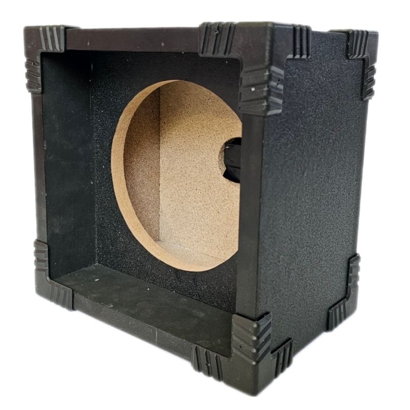 ลำโพงเสียงแหลมขนาด6 นิ้ว ตู้เปล่า เนื้อไม้หนา20มิล หุ้มด้วยหนังPVC สีดำ พร้อมแท็บ มุมตู้ - รูปที่ 7