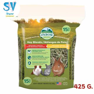 หญ้าผสมทิโมธีและออชาร์ด Oxbow Hay Blend Western timothy & Or…