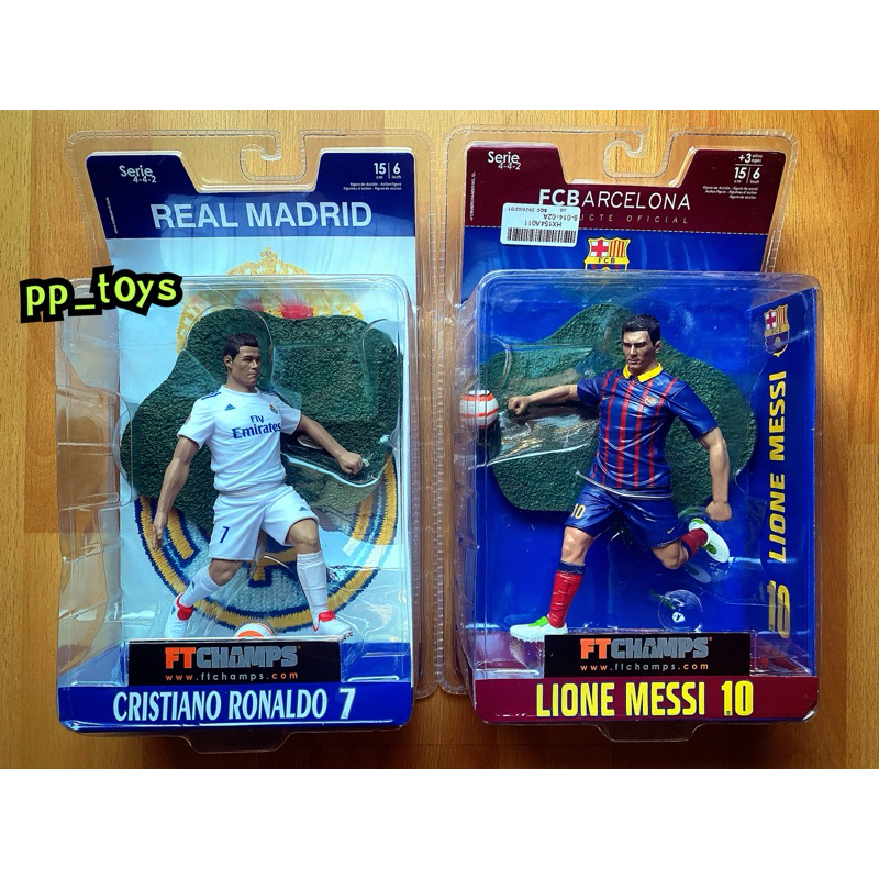 FTChamps Ronaldo & Messi 1:12 figure