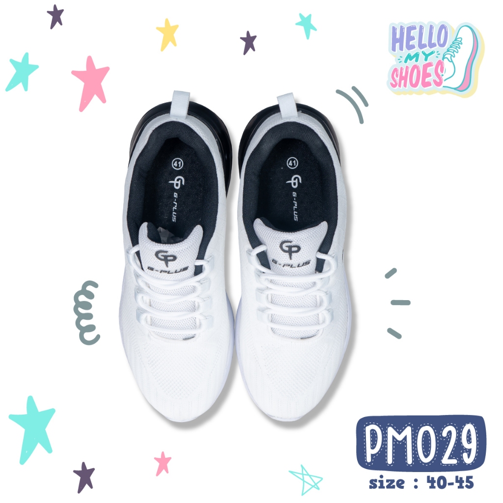 รองเท้าผ้าใบ สนีกเกอร์ แนะนำเพิ่มไซซ์ รุ่น PM029 สินค้าตรงปก จัดส่งไว แท้100%