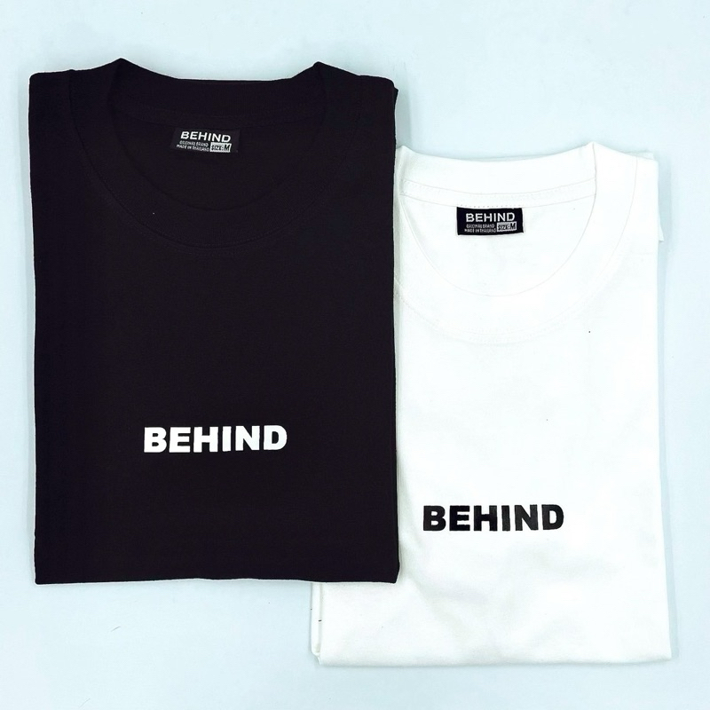 เสื้อยืด BEHIND แขนสั้น Oversize " BHX04 "